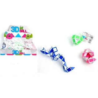 B&oacute;ng Xếp H&igrave;nh 3D 'Tự L&agrave;m Con Rắn' Trưng B&agrave;y (24 c&aacute;i)