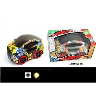 Xe Đồ Chơi Bump & Go Graffiti C&oacute; Đ&egrave;n & Nhạc (6 chiếc)