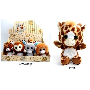 TH&Uacute; NHỒI B&Ocirc;NG SỞ TH&Uacute;, MIX THIẾT KẾ 16 CM TRONG HỘP TRƯNG B&Agrave;Y (12 chiếc)