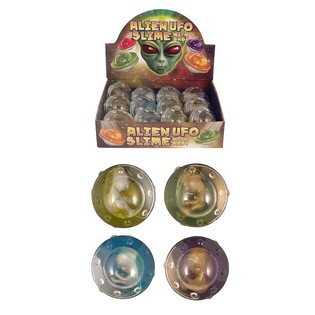 Hộp Trưng B&agrave;y Slime Qu&aacute;i Vật Ngo&agrave;i H&agrave;nh Tinh UFO (12 c&aacute;i)