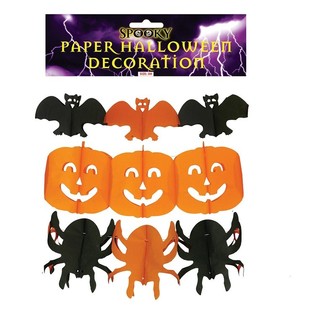 D&acirc;y Cờ Trang Tr&iacute; Halloween Mix &ndash; D&agrave;i 300 Cm (6 chiếc)