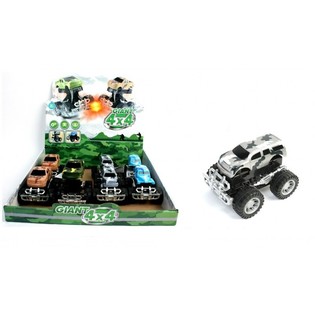 Xe Monster Truck Chạy Đ&agrave; Lớn Trong Hộp Trưng B&agrave;y (12 chiếc)