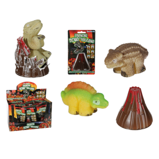 KHỦNG LONG LỚN L&Ecirc;N TRONG N&Uacute;I LỬA (12 c&aacute;i)