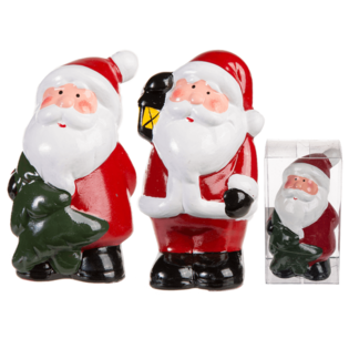 &Ocirc;NG GI&Agrave; NOEL GỐM SỨ TRONG HỘP QU&Agrave;, khoảng 9 cm (24 c&aacute;i)
