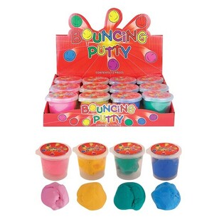 Đất S&eacute;t Nhảy Bouncing Putty Trong Hộp Trưng B&agrave;y (12 chiếc)