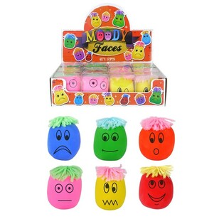 B&oacute;ng B&oacute;p Giải Tỏa Căng Thẳng Moody Faces Lớn (12 c&aacute;i/Hộp)