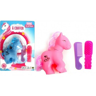 NGỰA PONY VỚI 2 B&Agrave;N CHẢI TR&Ecirc;N VỈ (24 chiếc)