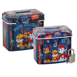 Ống Tiết Kiệm PAW PATROL C&oacute; Kh&oacute;a (6 c&aacute;i)