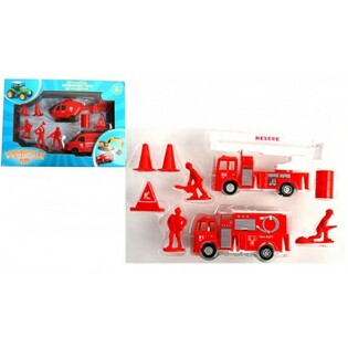 Bộ Đồ Chơi Cứu Hỏa 9 M&oacute;n (Bộ 3 c&aacute;i)