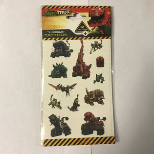 NH&Atilde;N D&Aacute;N: DINOTRUX, K&iacute;ch thước 20 x 10 cm (10 tờ)
