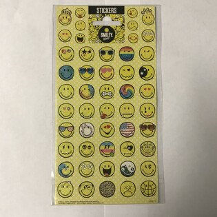 Nh#227;n d#225;n SMILEY WORLD, K#237;ch th#432;#7899;c 20 x 10 cm (10 t#7901;r)