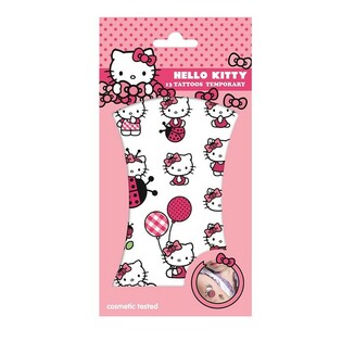 H&igrave;nh Xăm D&aacute;n HELLO KITTY - K&iacute;ch thước 20 x 10 cm (10 bộ)