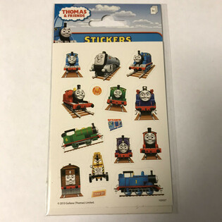 Tờ Nh&atilde;n D&aacute;n: Thomas & Friends, K&iacute;ch thước 16 x 9 cm (10 tờ)
