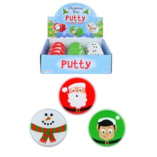 Slime Putty Gi&aacute;ng Sinh Trong Hộp Trưng B&agrave;y (12 c&aacute;i)