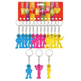 M&oacute;c Kh&oacute;a Người Mặt Cười Smiley (12 c&aacute;i) | B2B B&aacute;n Sỉ