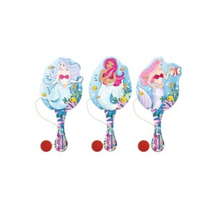 Đồ Chơi Vợt B&oacute;ng Gỗ C&oacute; D&acirc;y Thun N&agrave;ng Ti&ecirc;n C&aacute; (Set 24 c&aacute;i)