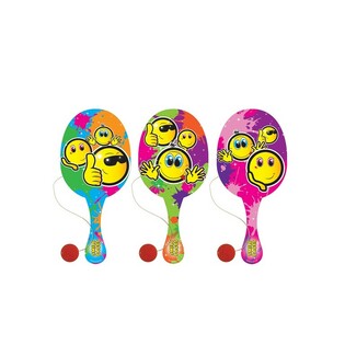 Đồ Chơi Vợt Đập Bóng Smiley Có Dây Thun (12 cái)