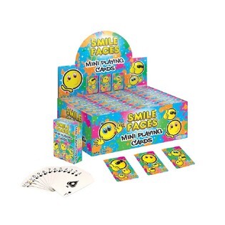B&Agrave;I T&Acirc;Y MINI &ndash; MẪU: SMILEY TRONG HỘP TRƯNG B&Agrave;Y (24 bộ)