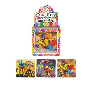Tranh Gh&eacute;p H&igrave;nh Si&ecirc;u Anh H&ugrave;ng, 13 x 12 Cm - Hộp Trưng B&agrave;y (108 c&aacute;i)