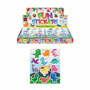 FUN STICKERS &ndash; MẪU: KHỦNG LONG (120 c&aacute;i)