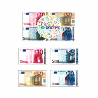 G&ocirc;m Tẩy H&igrave;nh Tờ Tiền Euro (24 chiếc)