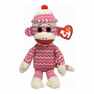 Khỉ nhồi b&ocirc;ng TY, Hồng (3 con)