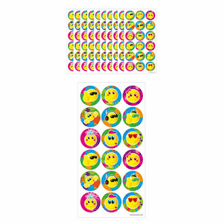 H&Igrave;NH D&Acirc;N FUN STICKERS &ndash; SMILEY 18 NH&Atilde;N MỖI TẤM (Bộ 10 tấm)
