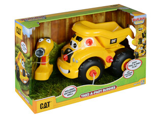 CAT - Xe Tải Ben Đồ Chơi Lắp R&aacute;p Cỡ Lớn Take a Part Buddies (1 chiếc)
