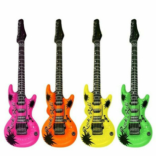 Đ&Agrave;N GUITAR BƠM HƠI - NHIỀU M&Agrave;U (12 c&aacute;i)