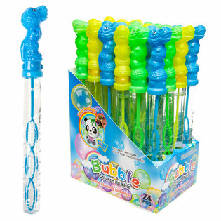 Gậy Thổi Bong Bóng Khủng Long 25 Cm Trong Hộp Trưng Bày (24 chiếc)