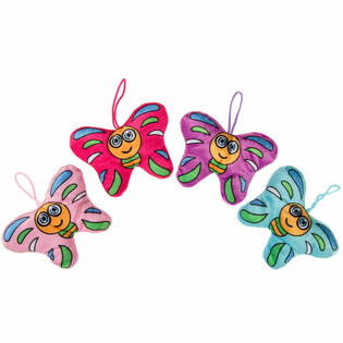 Bươm Bướm Nhồi B&ocirc;ng - 13 cm (24 c&aacute;i)