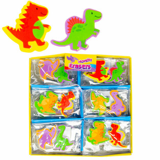 Bộ 2 Cục Tẩy Khủng Long DINO Trong Hộp Trưng B&agrave;y (36 bộ)