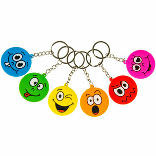 M&Oacute;C KH&Oacute;A MẶT CƯỜI SMILEY (48 c&aacute;i)