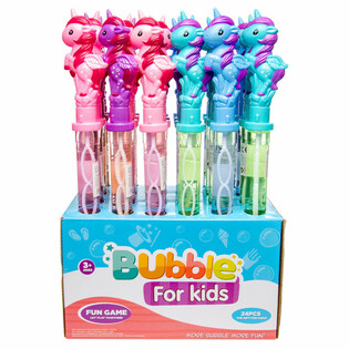 Gậy Thổi Bong B&oacute;ng Kỳ L&acirc;n Unicorn Lớn 38 cm Trong Hộp Trưng B&agrave;y (24 chiếc)