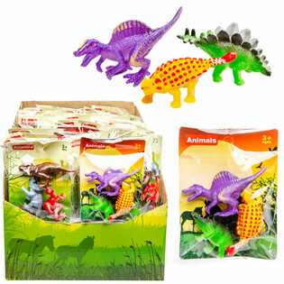 T&uacute;i 3 Khủng Long Đồ Chơi (60 G&oacute;i)