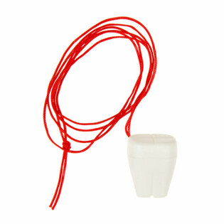 HỘP ĐỰNG RĂNG M&Agrave;U TRẮNG C&Oacute; D&Acirc;Y ĐEO (12 c&aacute;i)