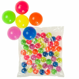 MIX BANH NHẢY M&Agrave;U NEON &Oslash; 3,2 cm (50 quả)