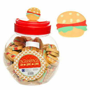 CỤC TẨY HAMBURGER TRONG HŨ (100 c&aacute;i)