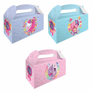 HỘP THỰC ĐƠN &ndash; NGỰA PONY &ndash; 22.5 x 9.5 x 18 Cm (12 c&aacute;i)
