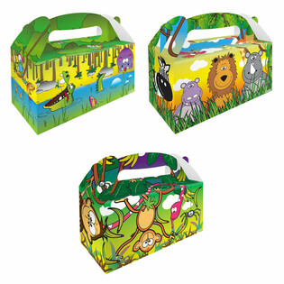 HỘP ĐỰNG SUẤT ĂN – JUNGLE – 22.5 x 9.5 x 18 cm (12 cái)