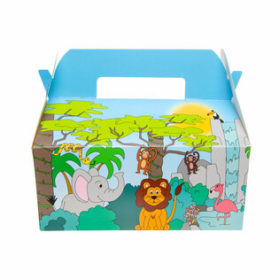 HỘP THỰC ĐƠN JUNGLE - 22.5 x 12 x 9.5 Cm (24 cái)