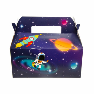 Hộp Đựng Khẩu Phần Ăn Trẻ Em Chủ Đề Vũ Trụ / Space - 22.5 x 12 x 9.5 cm (24 c&aacute;i)