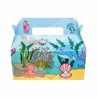 Hộp Đựng Suất Ăn Biển / Đại Dương - 22.5 x 12 x 9.5 cm (24 cái)