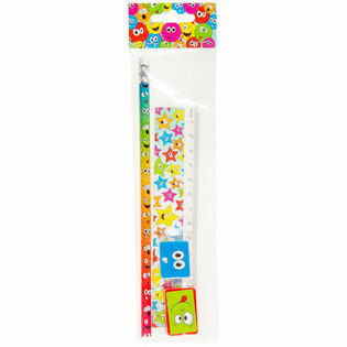 Bộ dụng cụ vẽ Smiley 4 m&oacute;n (24 bộ)