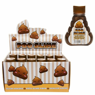 Đồ Chơi Slime Chất Thải Trong Chai Hộp Trưng B&agrave;y (12 C&aacute;i)
