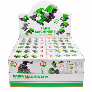 Đồ Chơi Lắp R&aacute;p Bricks - Xe N&ocirc;ng Nghiệp (12 C&aacute;i)