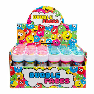 Đồ Chơi Thổi Bong B&oacute;ng Smiley, 25ml Trong Hộp Trưng B&agrave;y (24 chiếc)