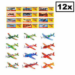 M&aacute;y bay xốp lắp r&aacute;p (12 chiếc)