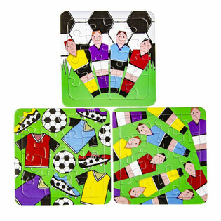 BỘ GH&Eacute;P H&Igrave;NH B&Oacute;NG Đ&Aacute; MIX - 14 x 14 cm (50 c&aacute;i)