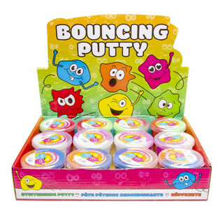 ĐẤT NẶN NẢY - SMILEY TRONG HỘP TRƯNG B&Agrave;Y (12 c&aacute;i)
